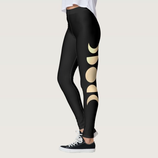 Gold Phases of the Moon Leggings (Links)