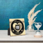 Gold Photo Memorial Plaque Fotoplaat (Insitu)