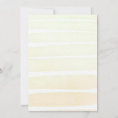 Gold Pineapple Aloha Birthday Invitation Kaart (Achterkant)