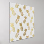 Gold Pineapple Pattern Folie Afdrukken (Laagn)