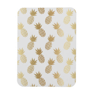 Gold Pineapple Pattern Magneet