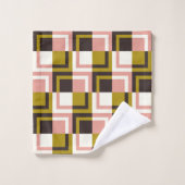 Gold Pink Chocolade Ivory Pset Bad Handdoek (Wasdoekje)