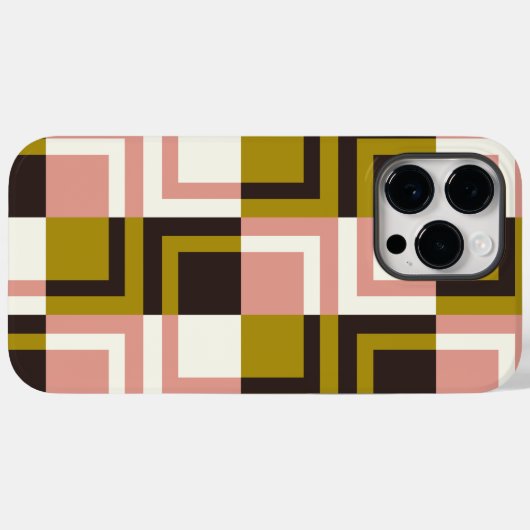 Gold Pink Chocolade Ivory Pset Case-Mate iPhone Case (Achterkant (horizontaal))