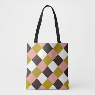 Gold Pink Chocolade Ivory Pset Tote Bag