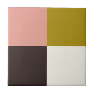 Gold Pink Chocolade Ivory Tegeltje