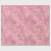 Gold Pink Glam Leopard Print Cadeaupapier (Vlak)