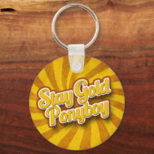 Gold Ponyboy Sleutelhanger (Voorkant)