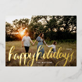 Gold Ppress-Prettige feestdagen (Voorkant)