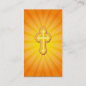 GOLD PRAYING HANDS VISITEKAARTJES (Achterkant)