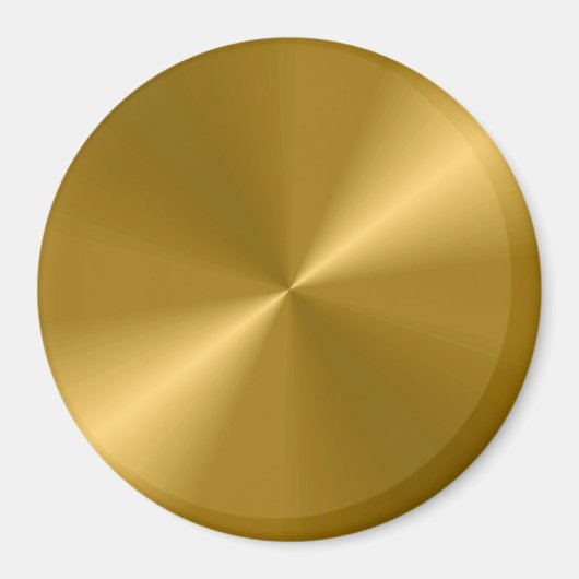 Gold Print Magnet Magneet (Voorkant)