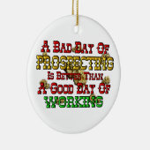 Gold Prospecting Keramisch Ornament (Rechts)