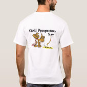 Gold Prospecting T-shirt (Achterkant)