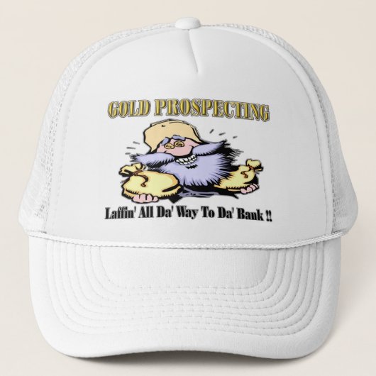 Gold Prospecting Trucker Pet (Voorkant)