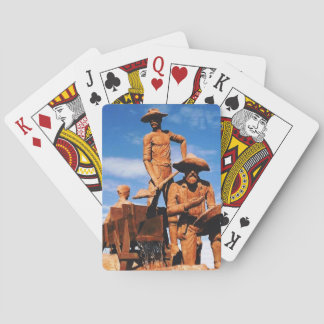 Gold Prospector en Miners beeld Foto ontworpen Speelkaarten