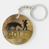 Gold Prospector. Sleutelhanger (Achterkant)