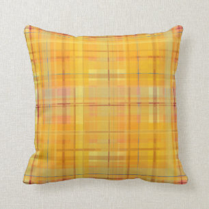Gold Pset met Blauwgroen binnenste Pillow 16 x 16 Kussen