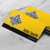 Gold QR Code Psychiater Visitekaartje