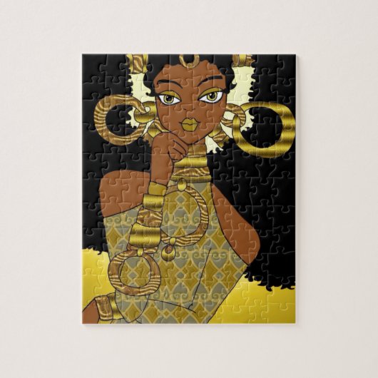 Gold Queen Legpuzzel (Verticaal)