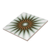 Gold Radiant Patroon Tegeltje (Zijkant)