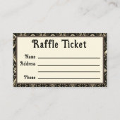 Gold Raffle Ticket (Achterkant)