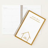 Gold Real Estate Company Personalized Realtor 2026 (Devant avec enveloppe)