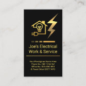 Gold Rebar Piling Groundwork Visitekaartje (Voorkant)