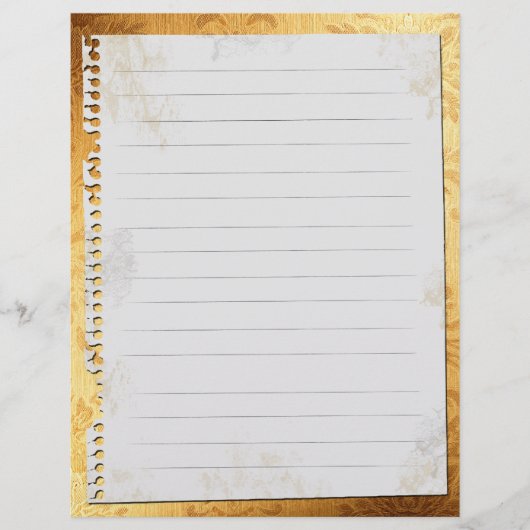 Gold  Recipe Multomap invoegen Flyer (Voorkant)