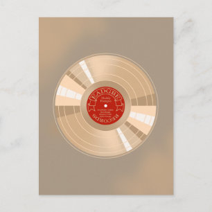 Gold Record Briefkaart