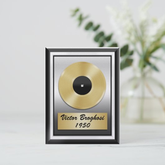 Gold Record - Invitation de parti - SRF (Debout devant)