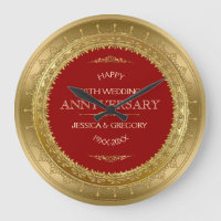 Gold & Red 50 bruiloft Jubileum