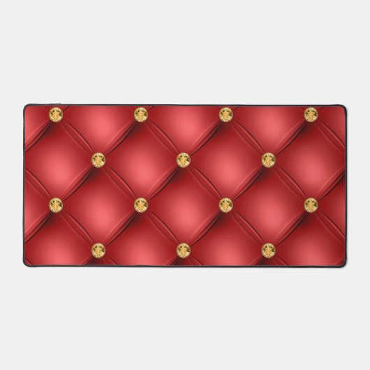 Gold Red Diamond Tufted (Recto)