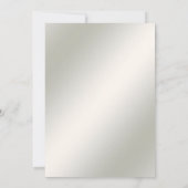 Gold Reindeer Christmas Party Invitation (Dos)