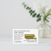 Gold Removal Van, verwijderend Bedrijf Visitekaartje (Staand voorkant)