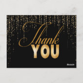 Gold Retirement Merci Cartes (Dos)