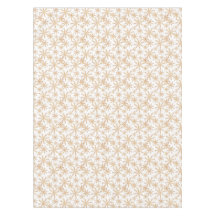 Gold Retro Snowflake Pattern Holiday