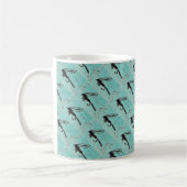 "Gold Ribbed Hare's Ear b" Tile Wet Fly Trug Mug (Gauche)