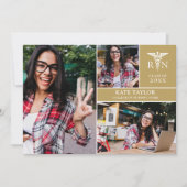 Gold RN 3 Fotogradatie Partij Kaart (Voorkant)