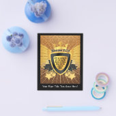 Gold Romans 8:14, Sons of God Flyer (Enkel)