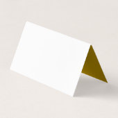 Gold Rooftop, wijziging adreskaart Visitekaartjes (Achterkant)