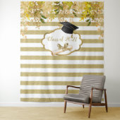 Gold Roos Afstuderen Foto achtergrond Afbeelding Wandkleed (In situ)