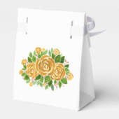 Gold Roos Favor Box Bedankdoosjes (Achterkant)
