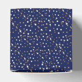 Gold Royal Blue Afstuderen jaar Bedankdoosjes (Bovenkant)