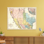 Gold Rush naar Californië Canvas Afdruk (Insitu (Woonkamer))