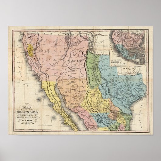 Gold Rush naar Californië Poster (Voorkant)