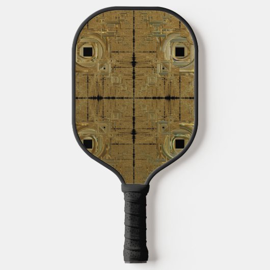 Gold Rush Pickle Ball Paddle (Voorkant)
