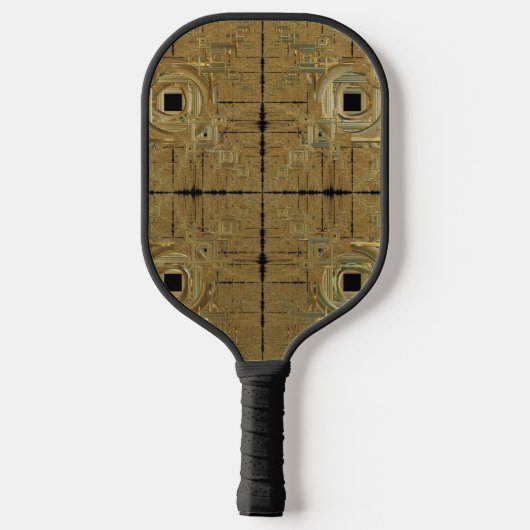 Gold Rush Pickle Ball Paddle (Achterkant)