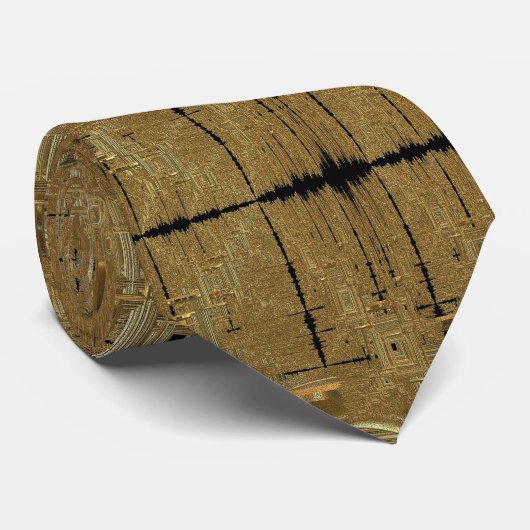 Gold Rush Stropdas (Opgerold)