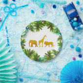 Gold Safari Animal Party Bord (Feest)