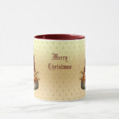 Gold Santa Hat Christmas Holiday Mug (Centre)