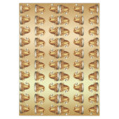 Gold Santa Hat Holiday Nappe (Devant)
